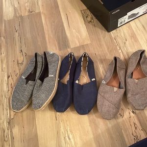 3 pair toms